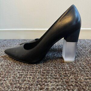 Banana Republic two-tone block heels